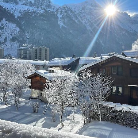 霞慕尼Apartament Z Widokiem Na Mt Blanc公寓 外观 照片